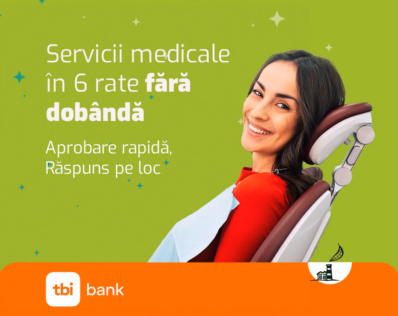 Servicii medicale în rate prin TBI Bank