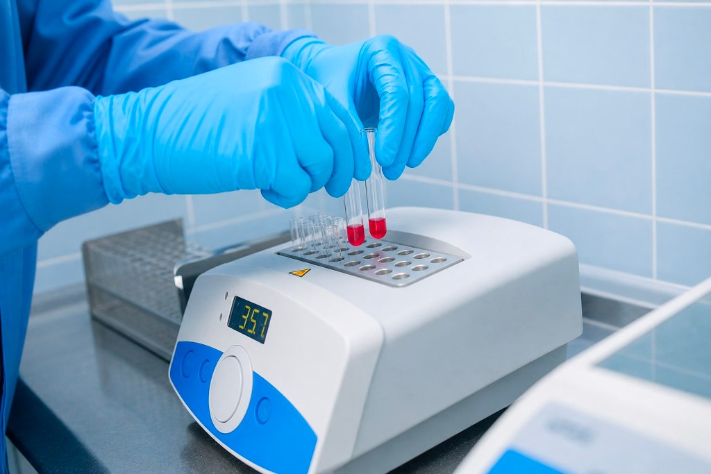 Preparare PRF în laboratorul clinicii